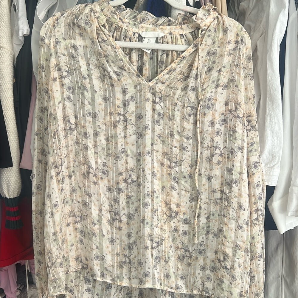 Flower blouse